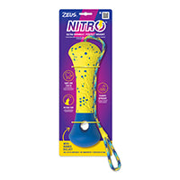 Jouet Nitro Zeus, bouée lestée avec corde, 26 cm (10 po)