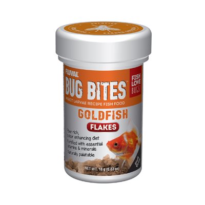 Fluval Bug Bites Goldfish Flakes 18Gr