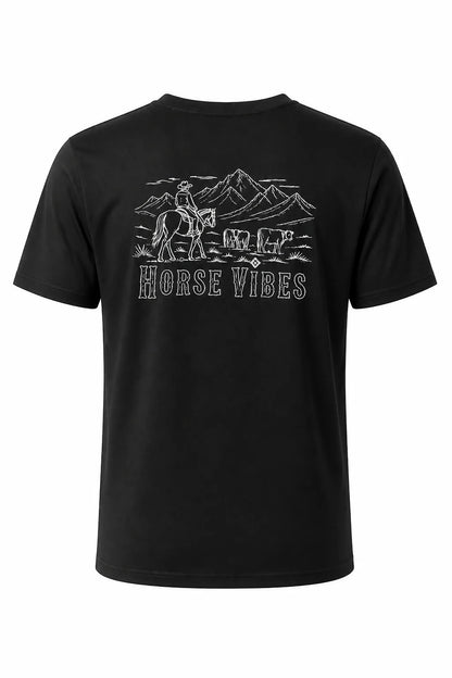 Horse Vibes T-shirt Dry fit vallée