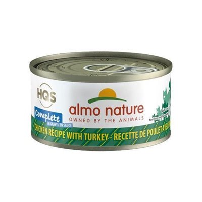 Almo Nature Hqs Complete Poulet Et Dinde 70Gr