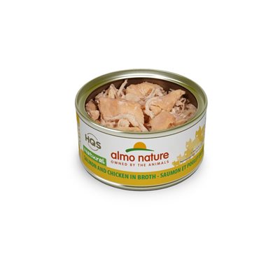 Almo Nature Chat Saumon Et Poulet 70Gr