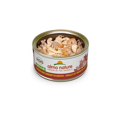 Almo Nature Chat Poulet/Crevette 70Gr