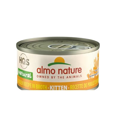 Almo Nature Hqs Natural Chaton Poulet 70Gr