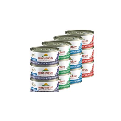 Almo Nature Hqs Complete "variety Pack 1" Pour Chat - Poulet, Thon & Maquereau