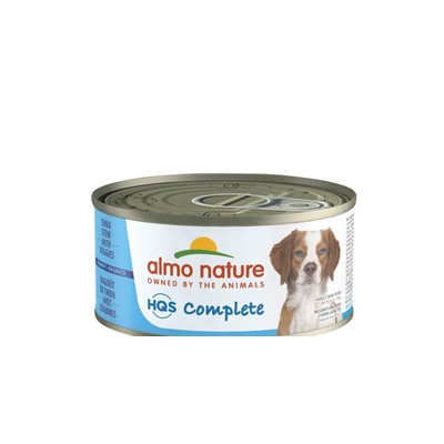 Almo Nature Hqs Complete Chien Ragout De Thon Avec Haricots