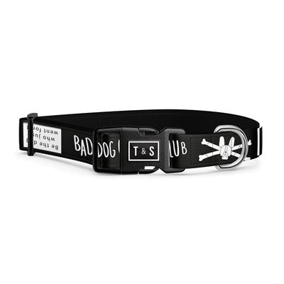 T&S Collier Chien Bad Dog Club Petit