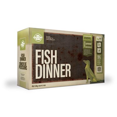 Big Country Raw Diner De Poisson 4Lbs