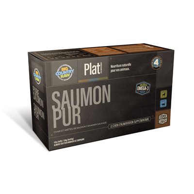 Big Country Raw Pure Saumon 4Lbs