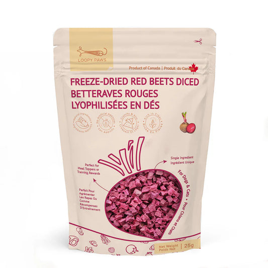 Betteraves rouges croquantes et fruitées lyophilisé
