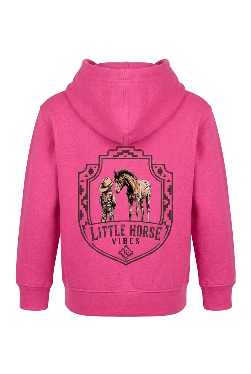 Horse Vibes  Hoodie little horse vibes - Rose