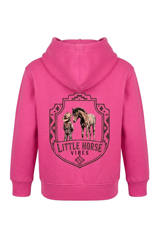 Horse Vibes  Hoodie little horse vibes - Rose