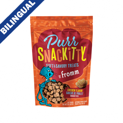 Fromm gâterie chat Purr Snackitty Poulet 3Oz