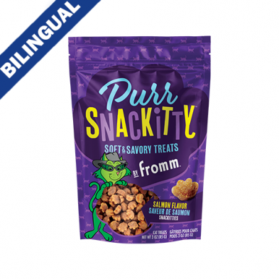 Fromm gâterie chat Purr Snackitty Saumon 3Oz