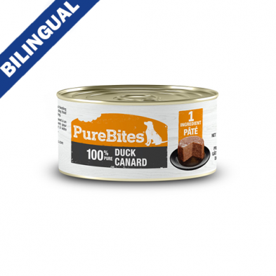 Purebites Chien Conserve 100% Pure Canard 71G