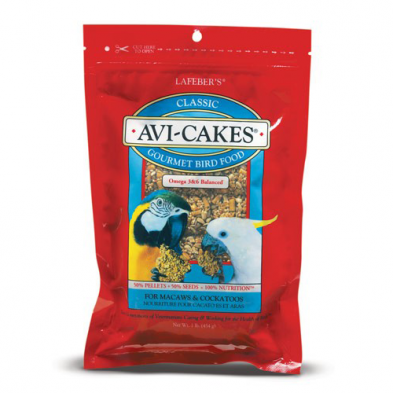 Avi-Cakes Aras & Cacatoès 16Oz