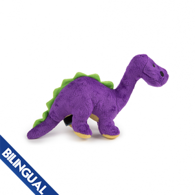 GoDog™ Dinos Dog Toy Bruto the Brontosaurus Small