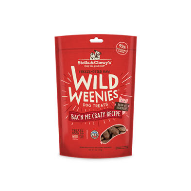 Stella & Chewy's® Friandises lyophilisées pour chiens Wild Weenies Bac'n Me Crazy – 11 oz