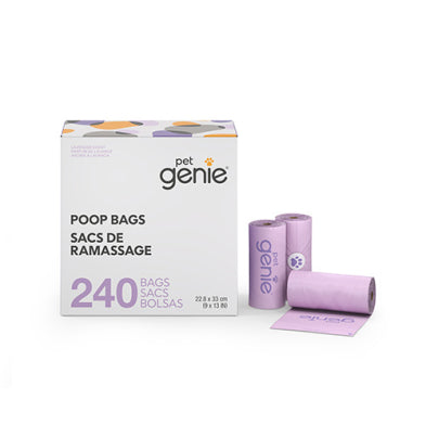 Sacs de Ramassage pour chiens Pet Genie® (16 Rouleaux)