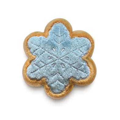 foufouBRANDS™ fouFIT™ Peluches emporte-pièces de Noël en forme de flocon de neige pour chien