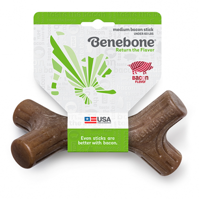 Benebone Bacon Stick Medium