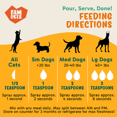 FAM PETS Huile de poisson sauvage islandaise, 5-oz