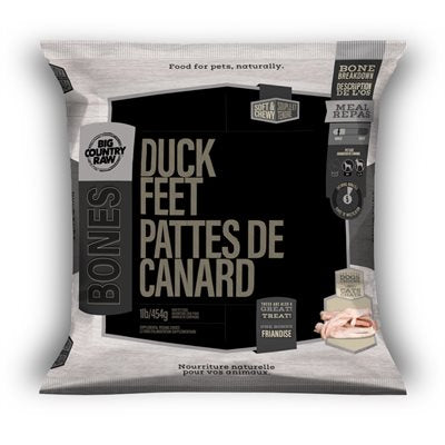 Big Country Raw Patte De Canard 1Lb