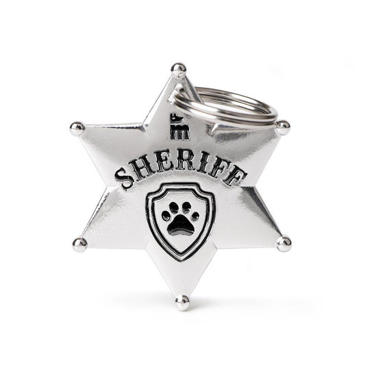 Medaille Sheriff Star Bronx Antique Silver