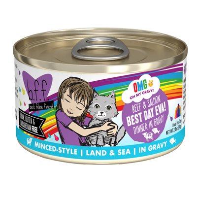 Weruva BFF Best Day Eva Diner Au Boeuf Et Saumon 2.8oz