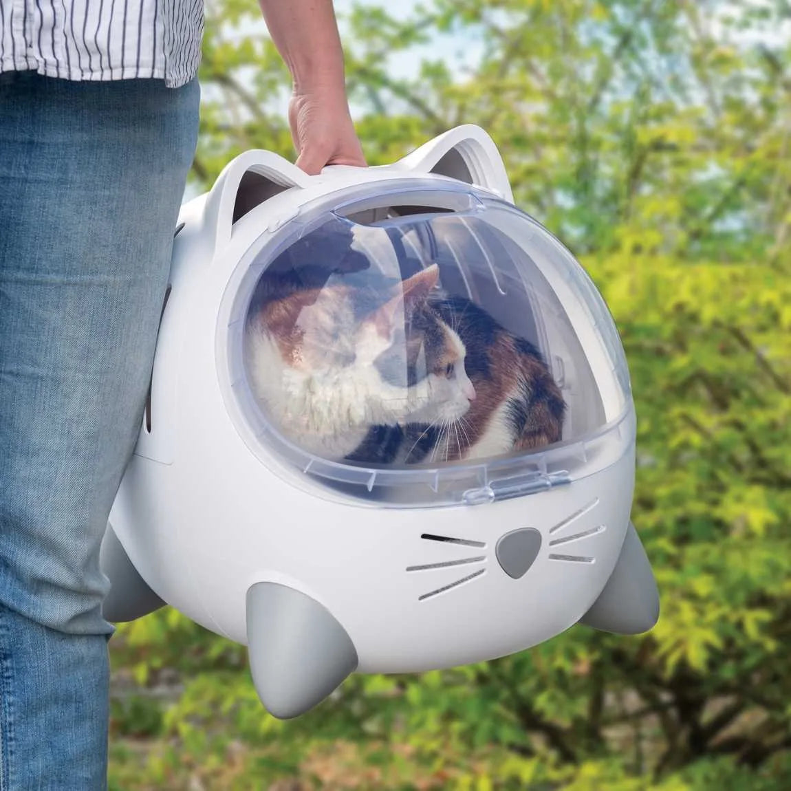 PIXI Mio Lit et Cage de Transport 2 en 1 pour Chats – Catit