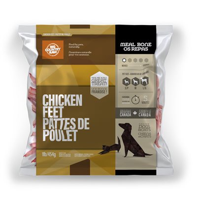 Big Country Raw Patte De Poulet 1Lbs