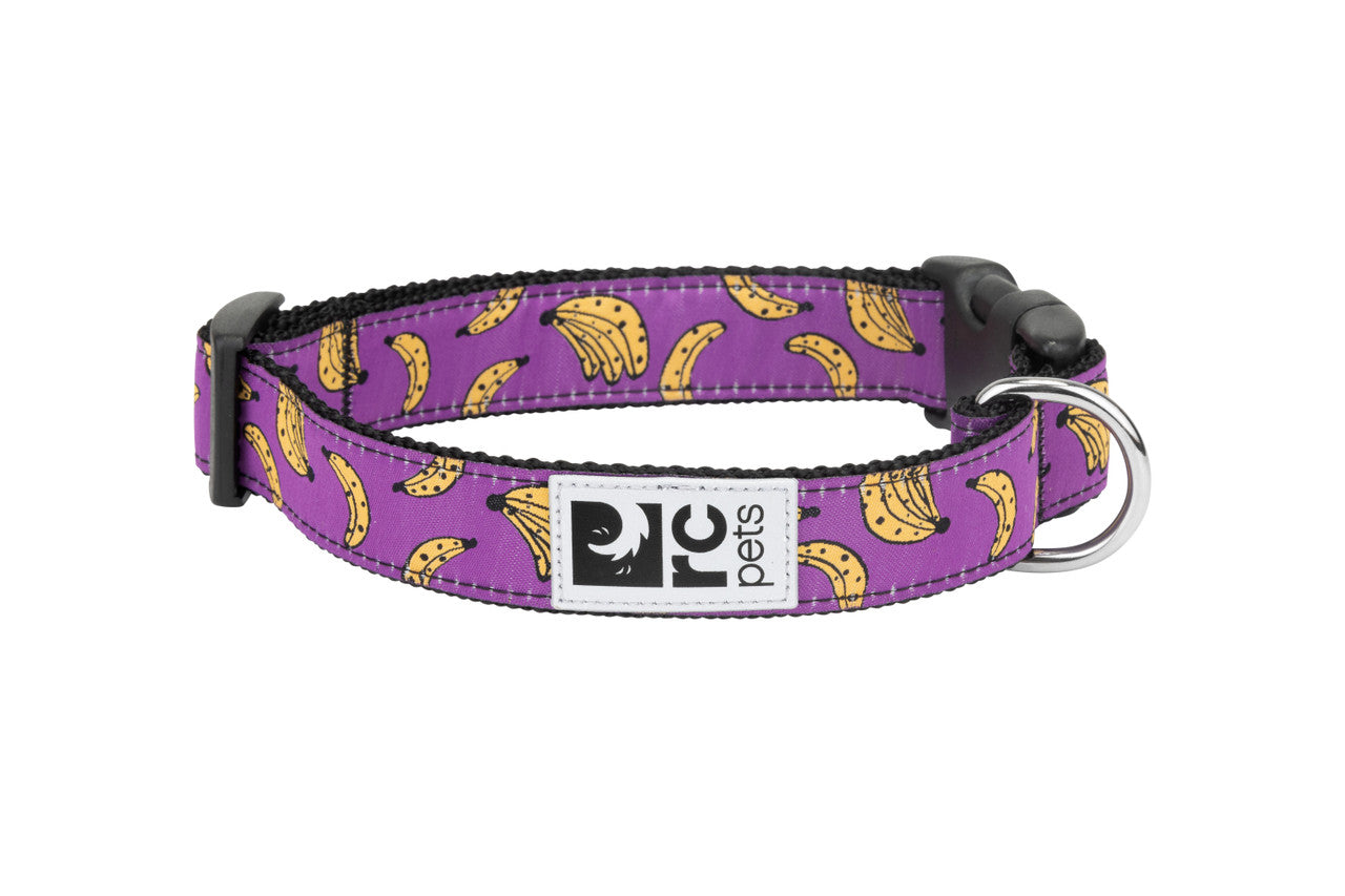 Rc Pets Collier à clip à motif Grand 1'' x 15''-25''