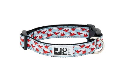 Rc Pets Collier à clip à motif Grand 1'' x 15''-25''