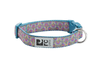 Rc Pets Collier à clip à motif Grand 1'' x 15''-25''