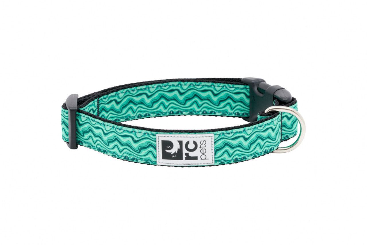 Rc Pets Collier à clip à motif Grand 1'' x 15''-25''