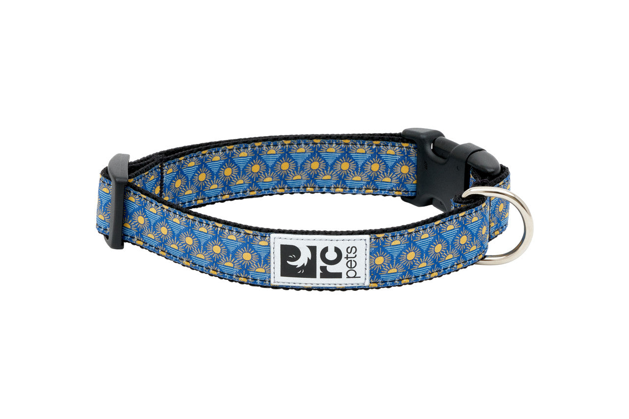 Rc Pets Collier à clip à motif Grand 1'' x 15''-25''