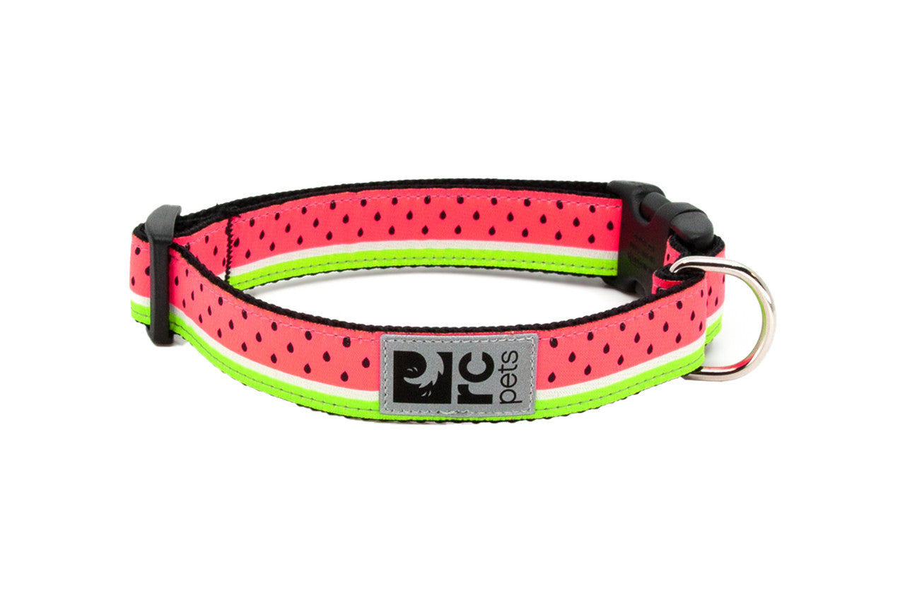 Rc Pets Collier à clip à motif Grand 1'' x 15''-25''