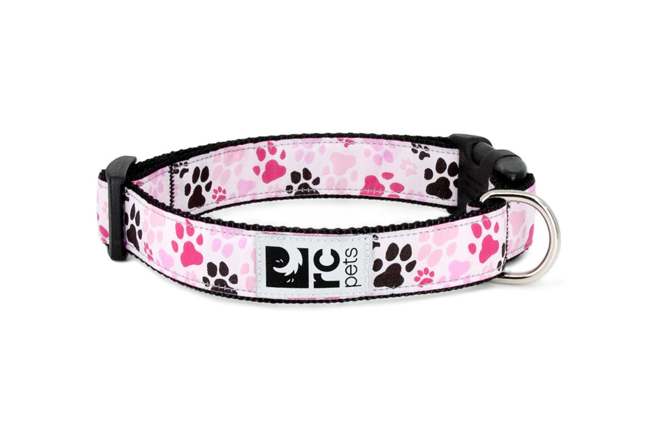 Rc Pets Collier à clip à motif Grand 1'' x 15''-25''