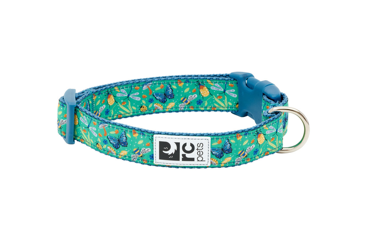 Rc Pets Collier à clip à motif Grand 1'' x 15''-25''