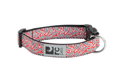 Rc Pets Collier à clip à motif Petit 3/4'' x 9''-13''