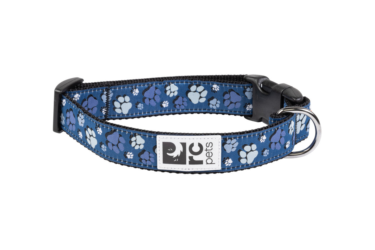 Rc Pets Collier à clip à motif Grand 1'' x 15''-25''