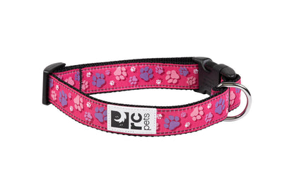 Rc Pets Collier à clip à motif Grand 1'' x 15''-25''