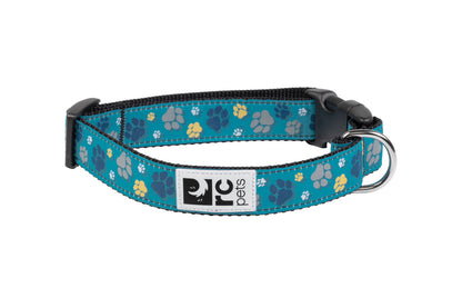 Rc Pets Collier à clip à motif Grand 1'' x 15''-25''