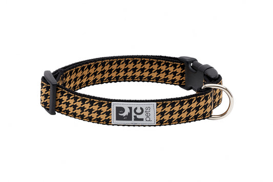 Rc Pets Collier à Clip 1'' Houndstooth Toffee Grand