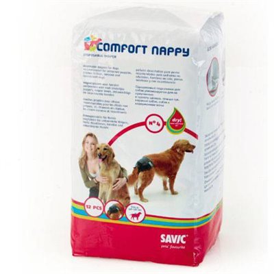 Savic Couches Comfort Nappy #4 X12 (40-58Cm)