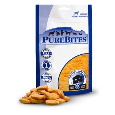 Purebites Chien Fromage Cheddar 120G