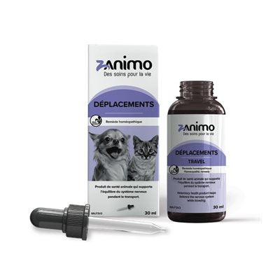 Homeo Déplacements Chien Et Chat 30 Ml