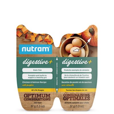 Nutram Combinaisons Optimales Digestives Chat Poulet, Saumon