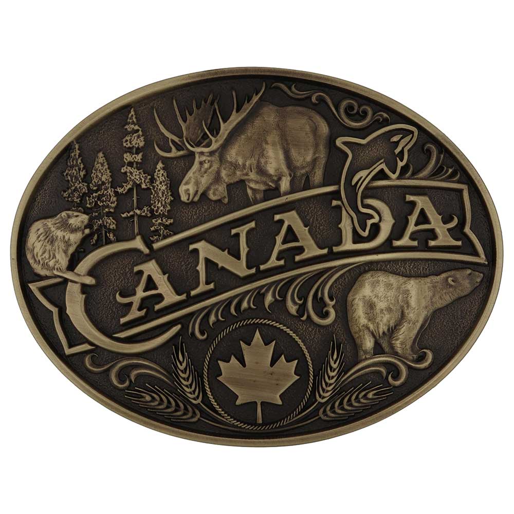 Montana Silversmiths Boucle d’attitude du patrimoine canadien