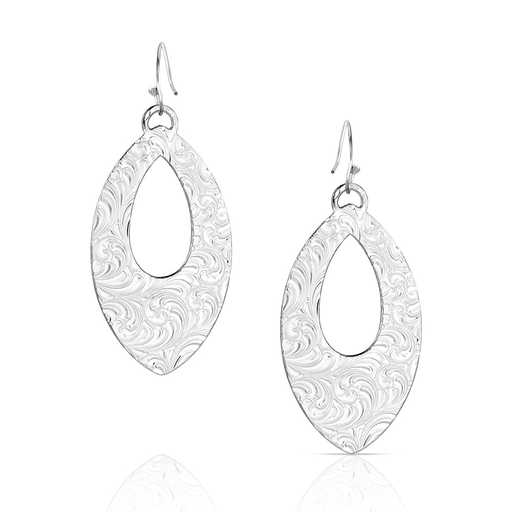 Montana Silversmiths Boucles d’oreilles pendantes Shadow & Shine