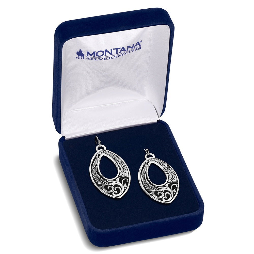 Montana Silversmiths Boucles d’oreilles pendantes Shadow & Shine